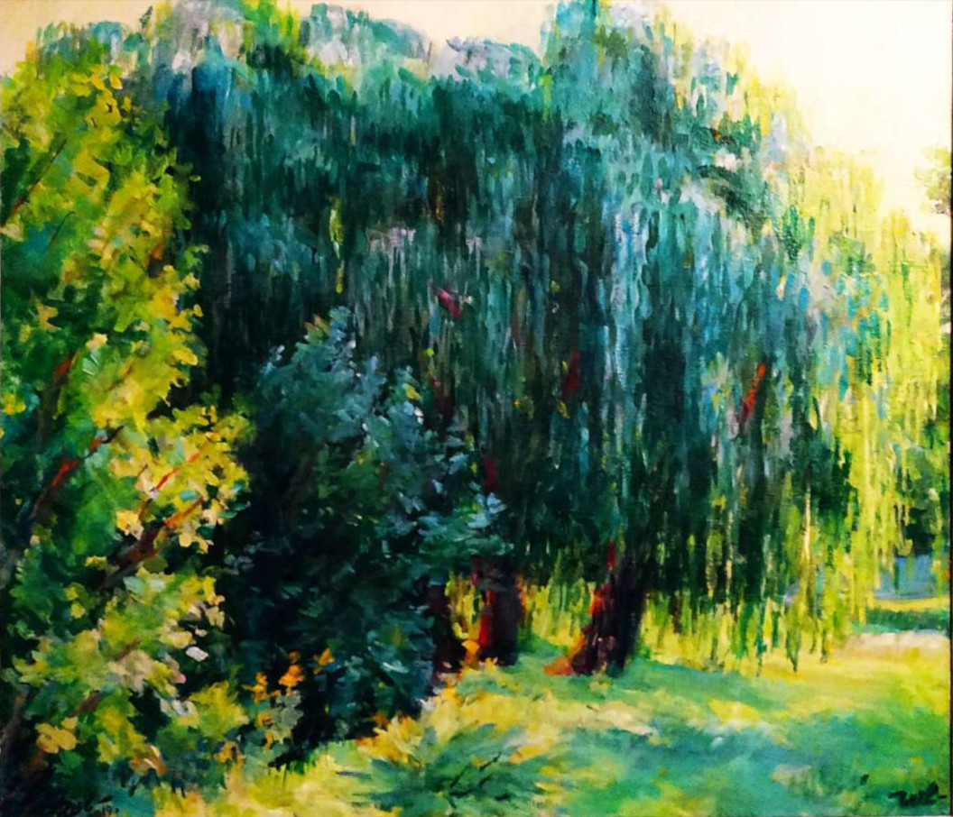 Верби 2020 п.о. 70x80 Владислав Климович полотно, олія