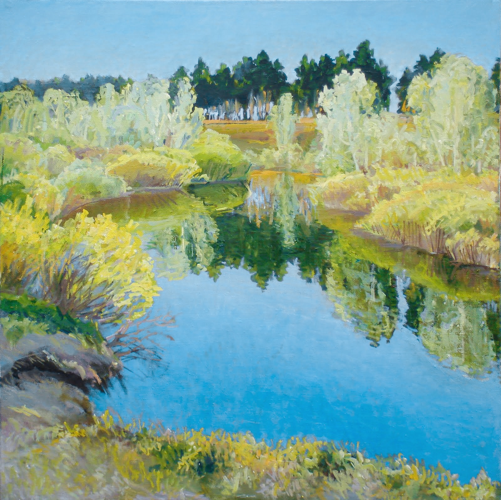 Оріль весняна 2016 Владислав Климович полотно, олія