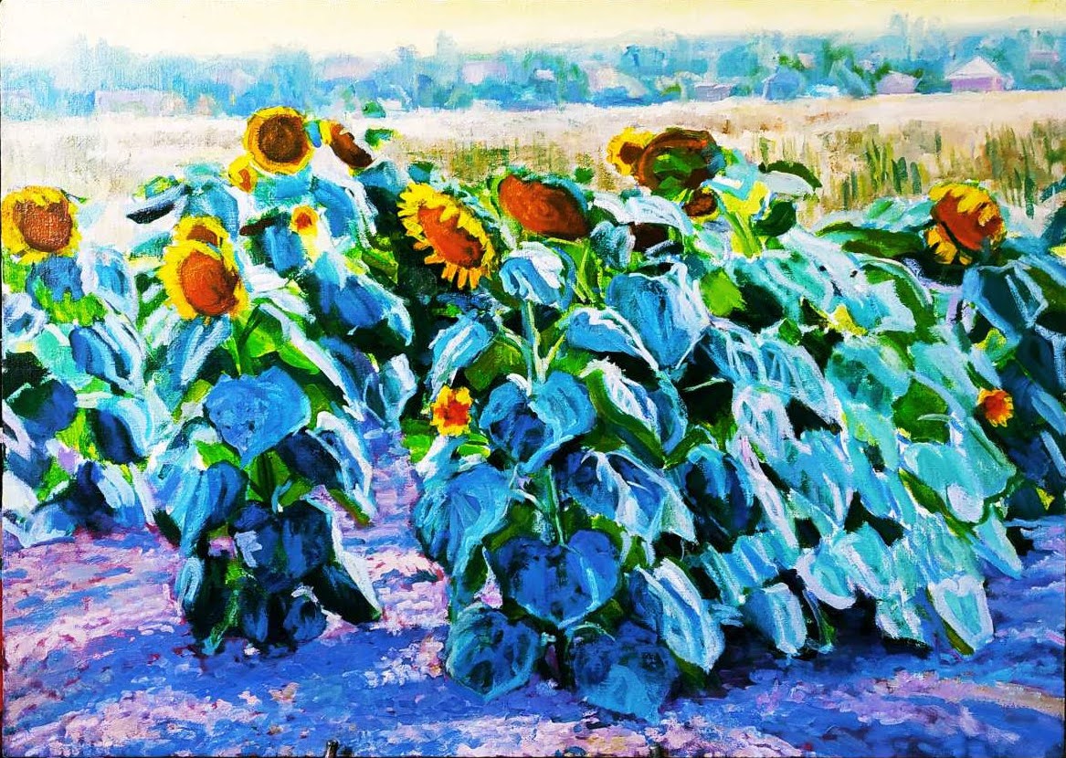 Сила землі 2020 п.о. Владислав Климович полотно, олія